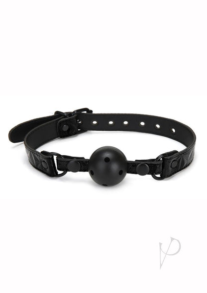 Whipsmart Deluxe Ball Gag Black