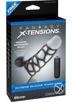 Fx Extreme Silicone Power Cage Black