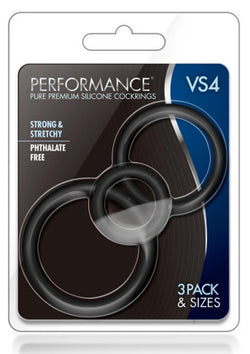 Performance Vs4 Cockring Set Black