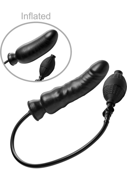 Ms Renegade Inflatable Dildo Black 7.5 Inch