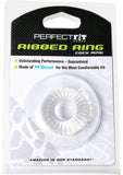 Ribbed Ring Clear