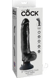 Kc 9 Vibrating Cock W Balls Black