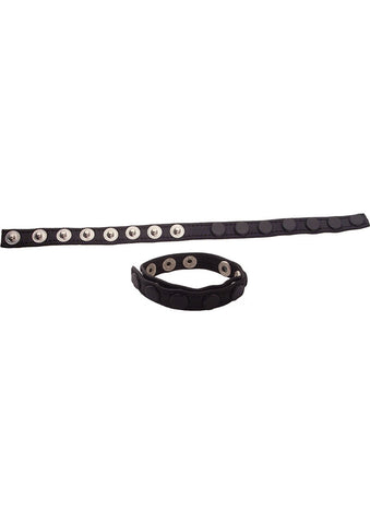 Rouge Multi Snap C*Ck Strap Black