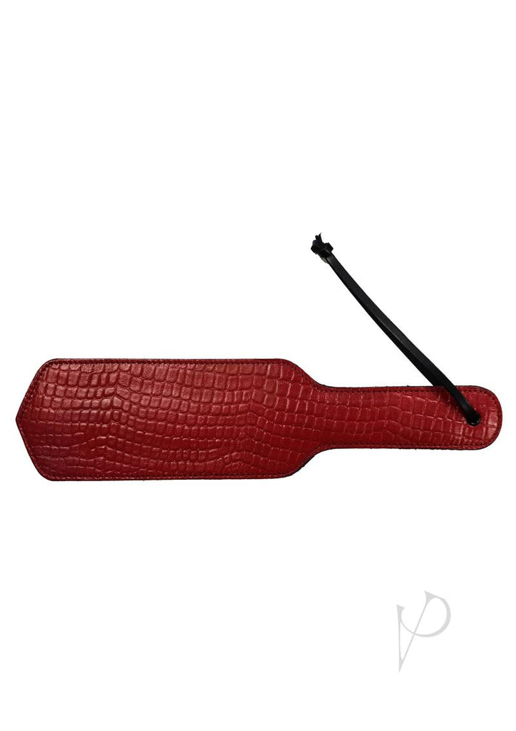 Rouge Anaconda Paddle Cuff Burg/Blk