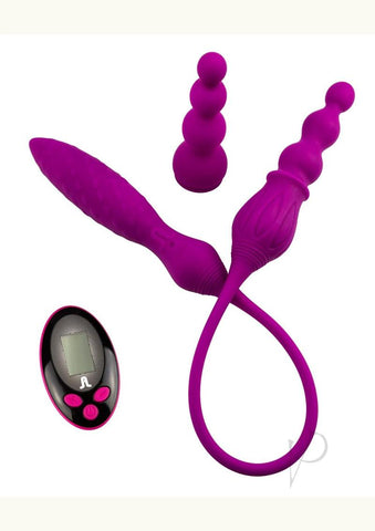 2X Double Vibrator Purple