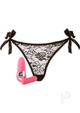 Sensuelle Pleasure Panty R/C Bullet Pink