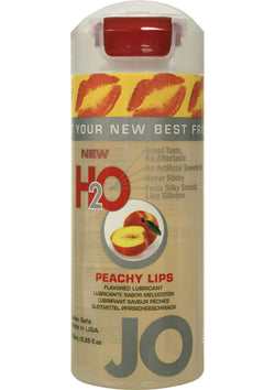 Jo H2O Flavor Lube Peachy Lips 4Oz