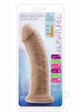 Au Naturel Dildo W/Suction 8 Mocha