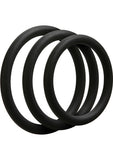 Optimale 3 C-Ring Thin Set Black