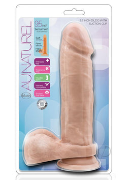 Au Naturel Dildo With Suction 9.5 Vanilla