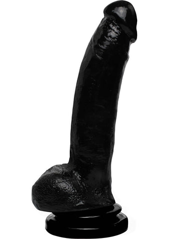 Basix 9 Suction Cup Dong Black