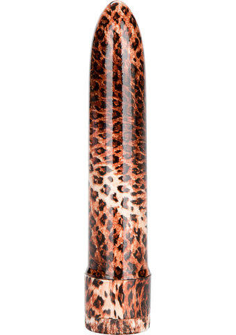 Leopard Mini Massager Brown