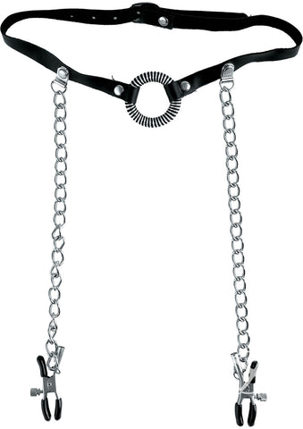 Ff O Ring Ball Gag And Nipple Clamps Le