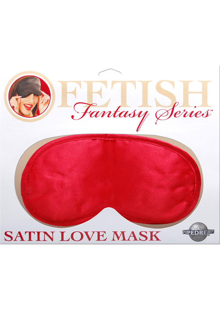 Ff Satin Love Mask Red