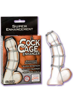 Cock Cage Enhancer Clear