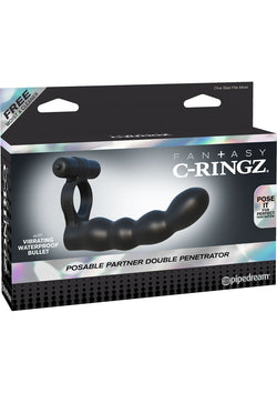 Fcr Posable Partner Dble Penetrator Blac