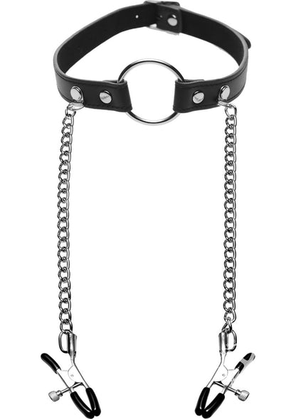 Ms Mstr Series Seize O-Ring Gag/Nip Clam