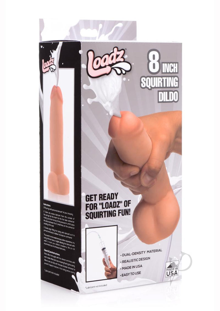 Loadz Dual Density Squirting C*Ck 8 Flesh