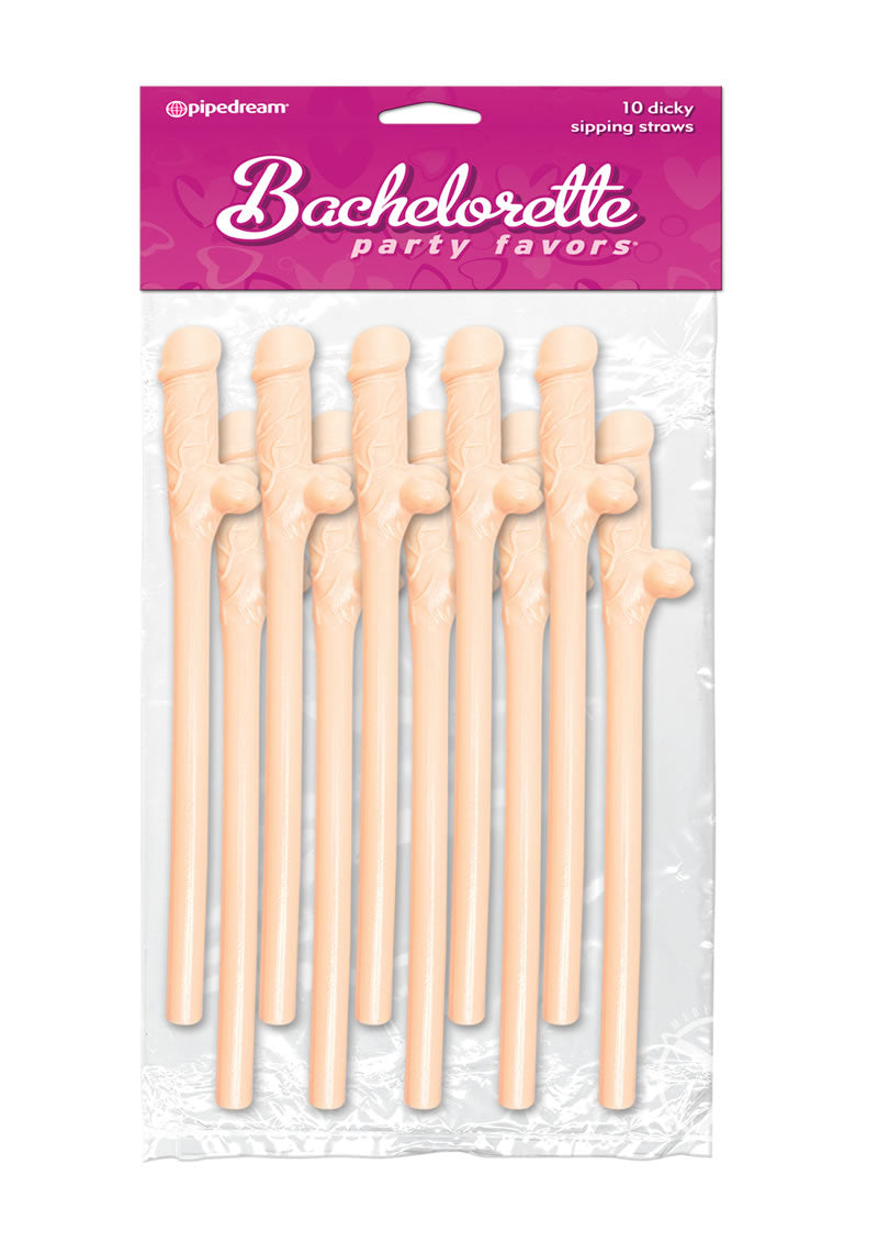 Bp Dicky Sipping Straws 10Pk