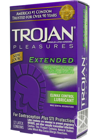 Trojan Extended Pleas W/Ben. 12`S