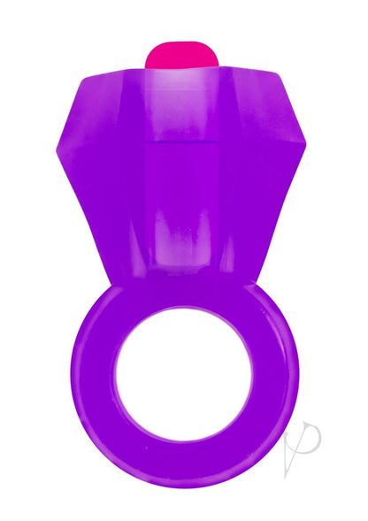 Rock Candy Bling Pop Ring Purple