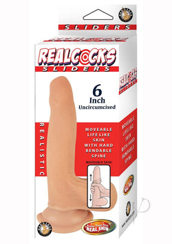 Realc*Cks Sliders Uncircumsized 6 Flesh