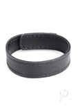 Cg Velcro Leather Cockkring Black