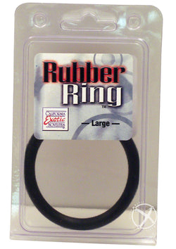 Rubber Cock Ring Black Large