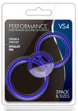 Performance Vs4 Cockring Set Indigo