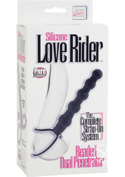 Love Ride Beaded Dual Penetrator Black