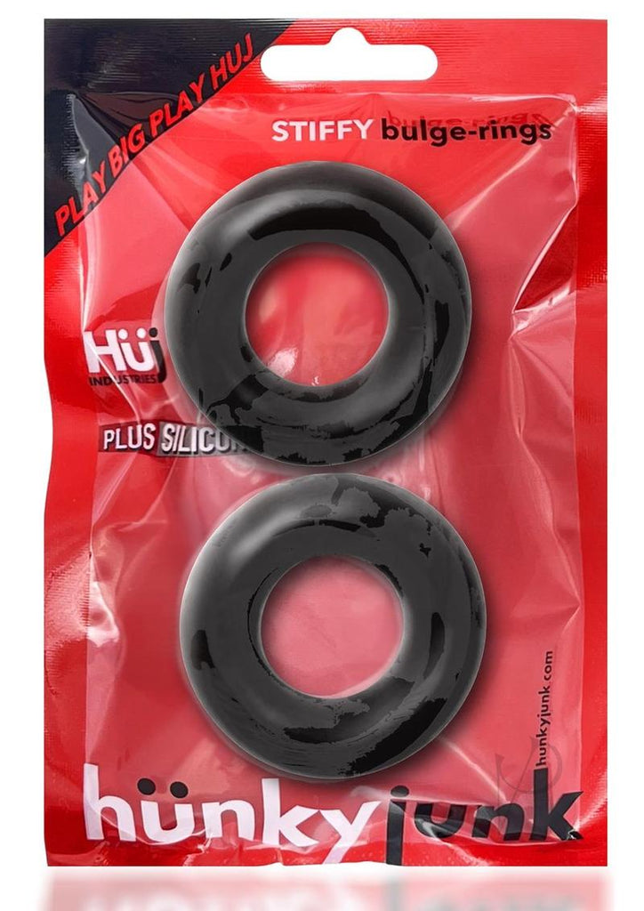 Stiffy Bulge Cockring 2Pk Tar Ice