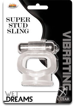 Wet Dreams Super Stud Sling Clear