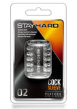 Stay Hard Cock Sleeve 02 Clear