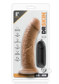 Dr Skin Dr Joe Vibe Cock W/Suction Mocha